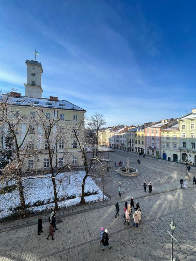 Apartments On Rynok Square Lviv Exterior foto